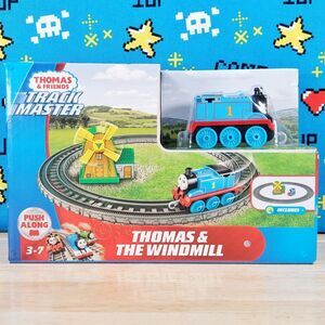Thomas And Friends Track Master Push Along Thomas And The Windmill Play Set